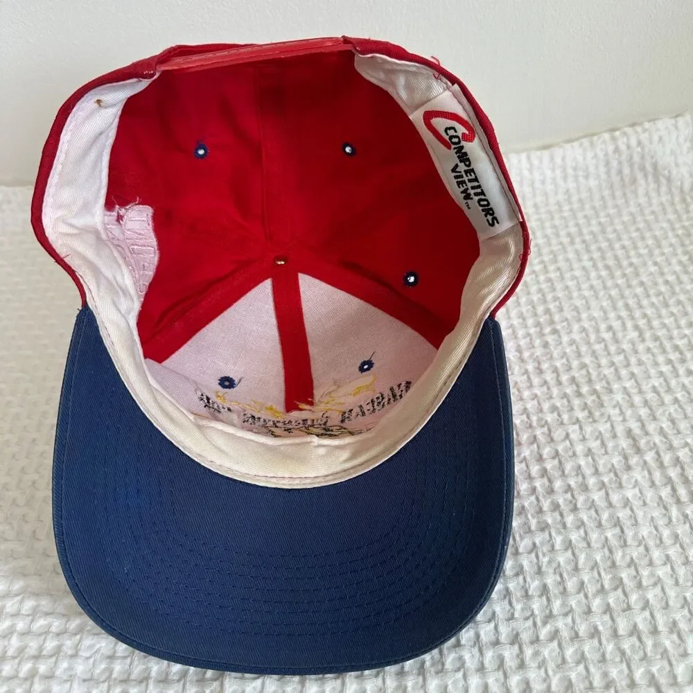 Vintage Jeff Gordon 1997 Nascar Winston cup champion snap back Red Unisex hat